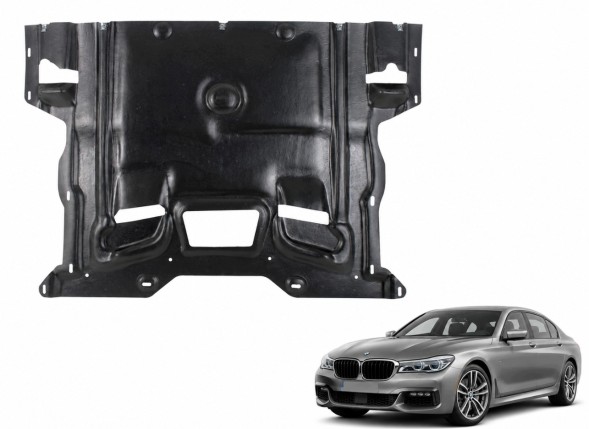 PC 51758035971 BMW7I+SPI ЗАХИСТ ДВИГУНА ПІД ДВИГУН BMW 5 СЕРІЇ F10 / F11 M ПАКЕТ + КРІПЛЕННЯ