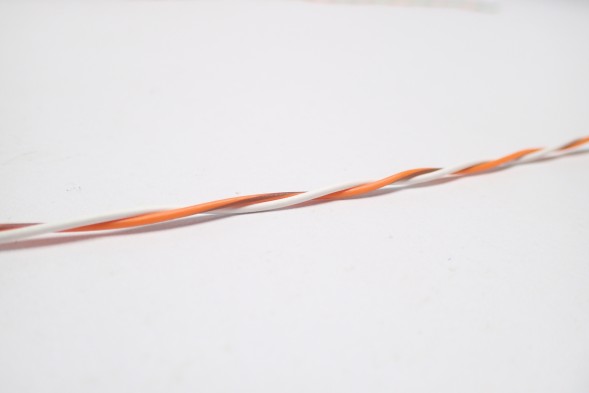 Китай FLRY-B 0,35 POMARANCZOWO - BIAŁY 100M КАБЕЛЬ FLRY-B 0,35мм2 CAN ORANGE WHITE 100м