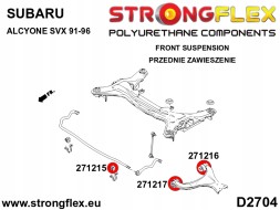Strongflex 5902553520231 Комплект спортивної підвіски - Subaru Alcyone SVX (91-96)