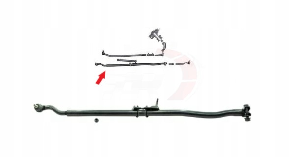 STD RL300043 Рульова тяга нижня права для Jeep Wrangler JK 2007-2018