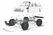 Китай 590/BL1 Nissan Terrano 5D 87–93 Body Lift +25мм