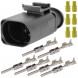 e-connectors 42064700/3B0973813/ZEST/100 Розетки FEP 42064700 тип VW 3B0973813 (набір 100)