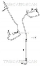 Triscan 9010 15002 Шнур кондиціонування повітря 9010 15002 triscan fiat 500