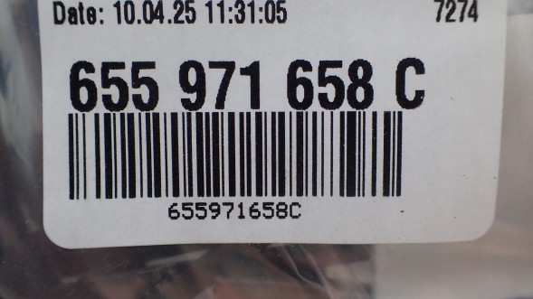 Volkswagen OE SKB6550CTSA000 НОВИЙ ОРИГІНАЛЬНИЙ ПУЧОК ГАЧКА БУКСИРНИЙ ГАЧОК SKODA 655 971 658 C