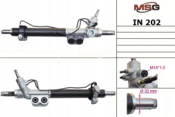 MSG IN202new Рульова рейка Nissan Pathfinder R51 04-14 Nissan Navara 05-15