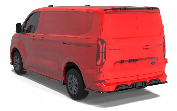 Proteile ASS039 ПОРОГИ БІЧНІ АЕРО НАКЛАДКИ FORD TRANSIT CUSTOM MK2 2023+ L2