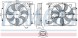 AD BRAKE VIC-299655 Вентилятор охолодження двигуна NIS для RENAULT GRAND SCENIC IV, MEGANE IV,