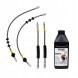 PiterParts 1025515100 Przewody hamulcowe teflonowe w oplocie stalowym BMW E60 E61 OEM PL Гальмівні шланги тефлонові в сталевому обплетенні BMW E60 E61 OEM PL