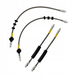 PiterParts 1025515100 Przewody hamulcowe teflonowe w oplocie stalowym BMW E60 E61 OEM PL Гальмівні шланги тефлонові в сталевому обплетенні BMW E60 E61 OEM PL