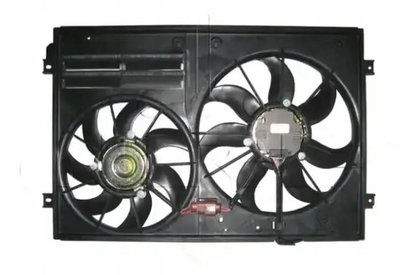 NRF 47387 Вентилятор радіатора з рамою 47387 nrf audi a1 a3