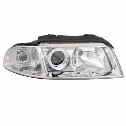 TYC 1325101E MHM TUNING Рефлектор Фара Лінза Прозора Хром Tyc Audi A4 B5 8D Рестайлінг 1999-2001 Р