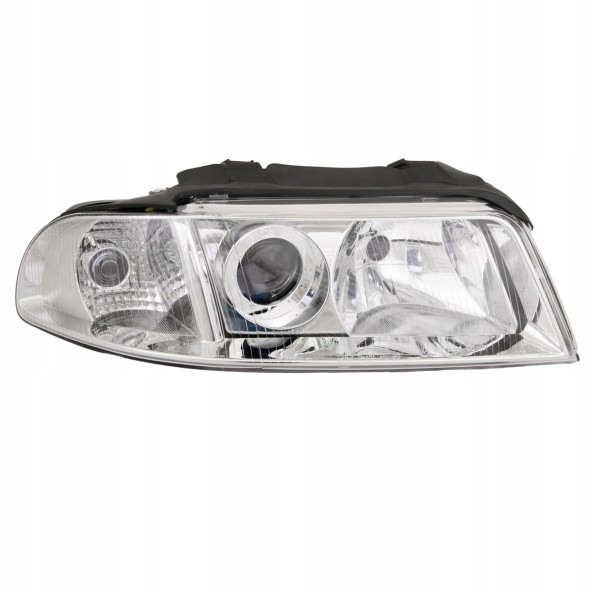 TYC 1325101E MHM TUNING Рефлектор Фара Лінза Прозора Хром Tyc Audi A4 B5 8D Рестайлінг 1999-2001 Р
