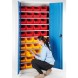 Китай WEW-SC-HP-1004843 Шафа для майстерні MEVA 95x40x195см Зварна З Контейнерами 50 шт.