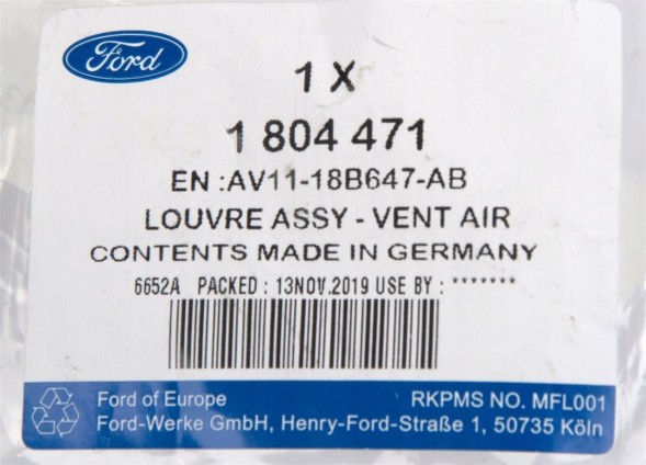 Ford OE AV11-18B647-AB Резистор повітродувки ford багато моделей oe