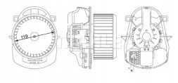 Mahle AB 258 000S Повітродувний вентилятор припливу ab 258 000s mahle
