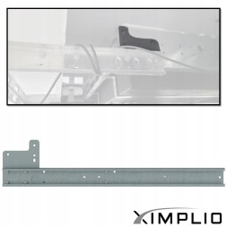 XIMPLIO RV-ADP-ALKO-SILVER Адаптер AL-KO для шасі для подовження рами та буксирного гака, оцинкований