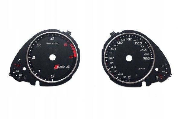 Moman 0089688097267 Спідометр для Audi A4 B8 Q5 в стилі RS4, тюнінг, кастомні циферблати