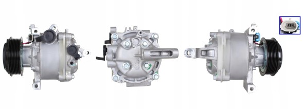 Lucas ACP01211 Компресор кондиціонера lucas для opel mokka x 1.6