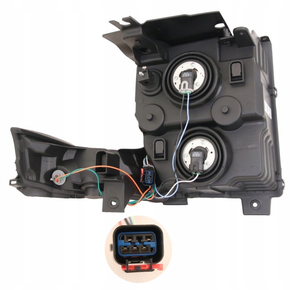 Eagle Eyes 342009 + 342010 MHM TUNING Фара фронтальна лампа jeep commander wh 2005-2010 usa kpl
