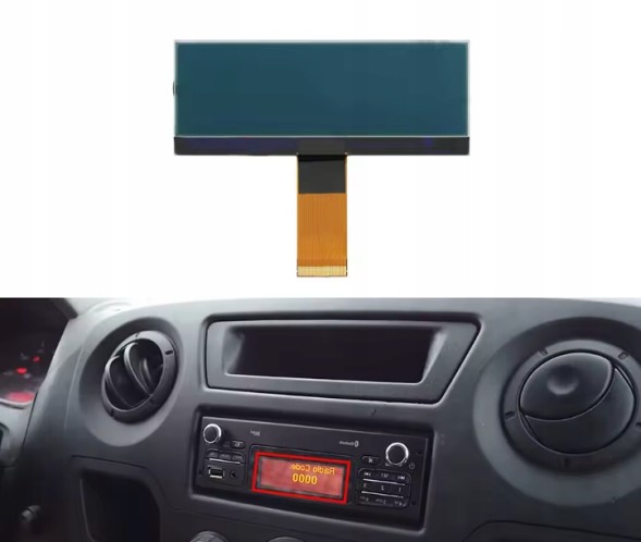 Китай WYŚWIETLACZ LCD RADIA Mercedes Citan Renault Kangoo Master Van ЖК-ДИСПЛЕЙ РАДІО Mercedes Citan Renault Kangoo Master Ван Ніссан