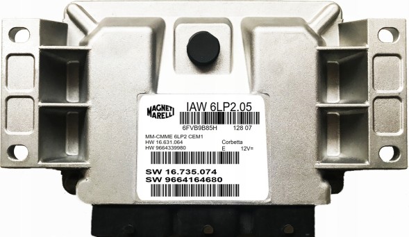 MAGNETI MARELLI IAW6LP2.05 9664164680.1.4 Комп'ютер ecu citroen 1.4 iaw6lp2.05 9664164680 9664339980