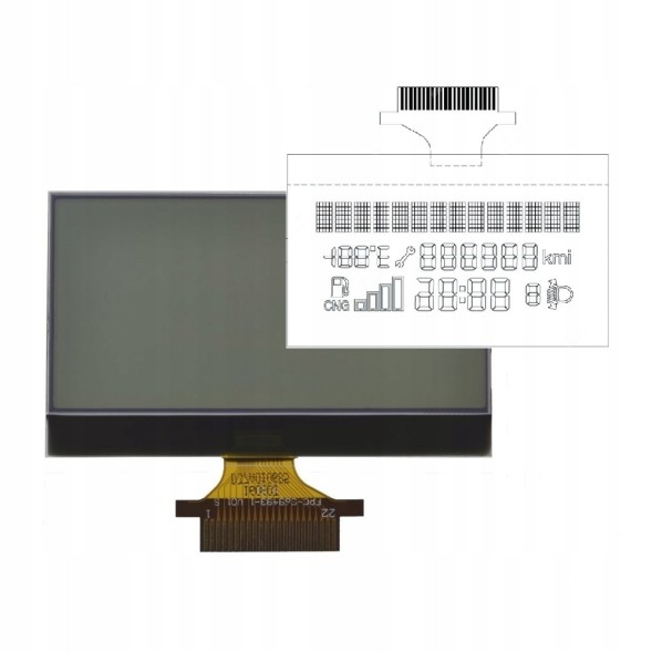 Китай LCD-PIXEL.COM WYŚWIETLACZ LCD FIAT GRANDE PUNTO FIORINO DOBL РК-дисплей FIAT GRANDE PUNTO FIORINO DOBL