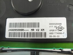Dacia OE 248095099R DACIA SANDERO II Лічильник годинників