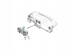 Mercedes-Benz OE A4158300700 ПАНЕЛЬ КОНДИЦІОНУВАННЯ ПОВІТРЯ MERCEDES CITAN W415