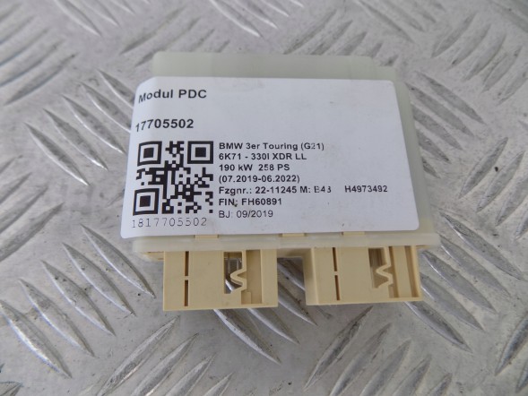 BMW OE 5A02362 mirtex КОНТРОЛЕР МОДУЛЯ PDC BMW G21 5A02362