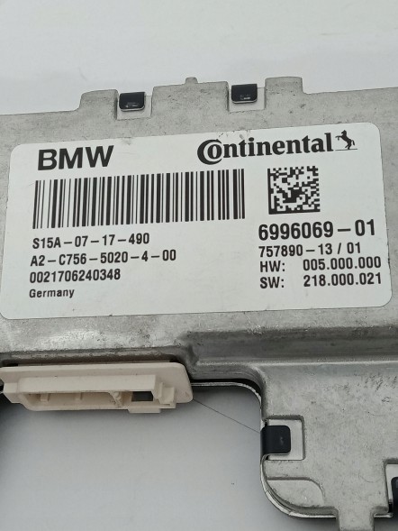 BMW OE Bmw G30 G31 G11 X3 G01 Модуль камери KaFAS 6996069