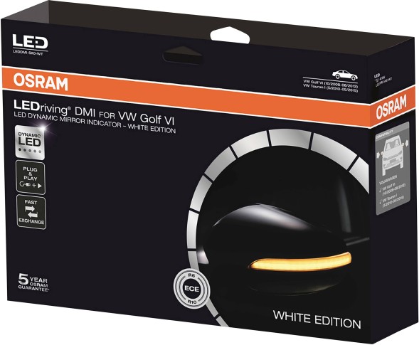 Osram LEDDMI 5K0 WT S Osram dynamic показачів повороту vw golf vi білі