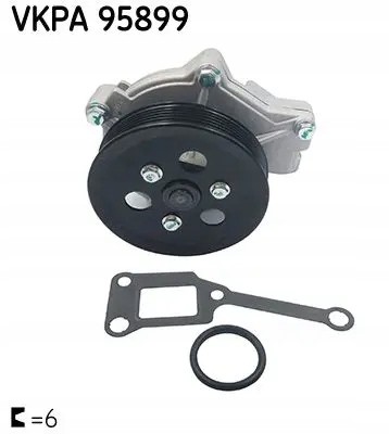 SKF VKPA 95899 Водяний насос vkpa 95899 skf hyundai santa fe ii