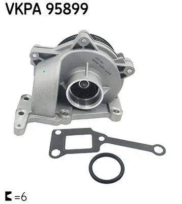 SKF VKPA 95899 Водяний насос vkpa 95899 skf hyundai santa fe ii