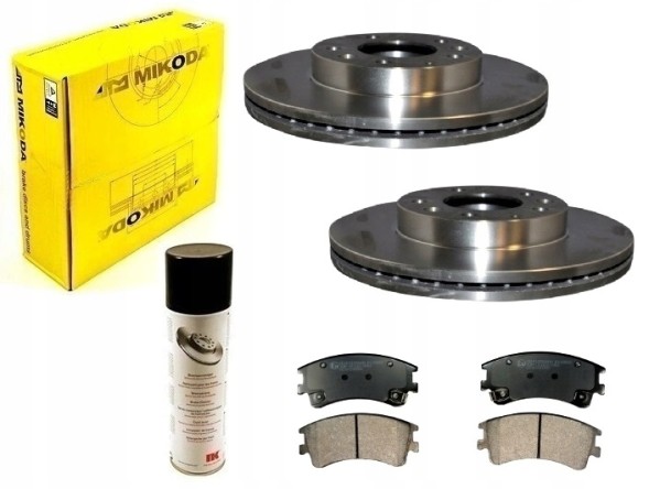 ATM Mikoda ALL8620A Диски колодки MAZDA 6 GG GY 2002-2008 ФРОНТ КПЛ 283мм х 25мм