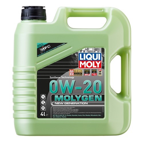 21357 LIQUI MOLY Моторна олива Liqui Moly Molygen New Generation 0W 20 4л