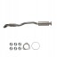 CHINA ZEST.05.071E Глушник daewoo lacetti/nubira 1.4, 1.6, 1.8 2003-