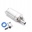 RM Motors PROM.EV03/76/350/P/P ГЛУШИТЕЛЬ ПРОХІДНИЙ З ВАКУУМНИМ КЛАПАНОМ EV03 350 ММ 76 ММ ПРАВИЙ RM-MOTO