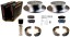 DKM ALL3282B Диски гальмівні колодки, барабани TOYOTA CAMRY 2006-2011 ЗАДНІ КОМПЛЕКТ 281мм x 10мм