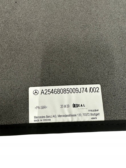 Mercedes-Benz OE A2546807800 A2546808200 A2546808500 glp Комплект килимків Mercedes GLC A2546807800 9J74