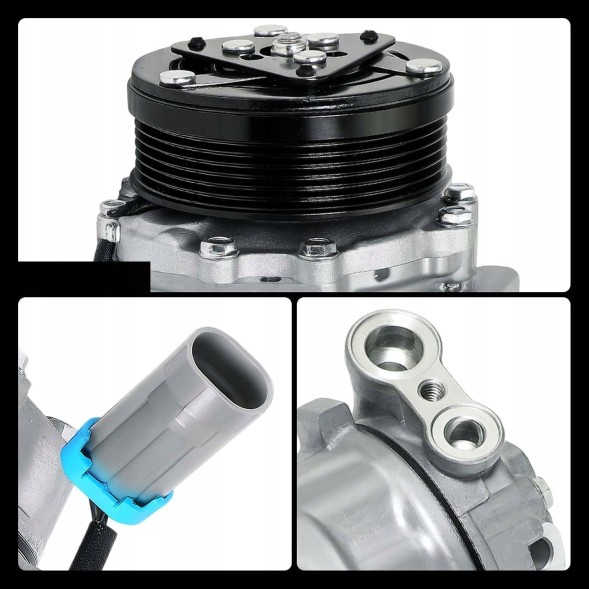 AUTO-KLIMAT Компресор кондиціонера OPEL ASTRA G / CORSA C 24422013