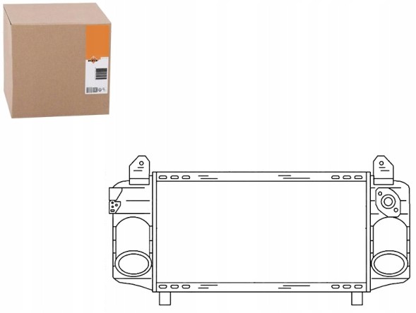 NRF NRF30248(iMOTO) Інтеркулер audi a2 1,2 1,4tdi 00- nrf + набір водія #37