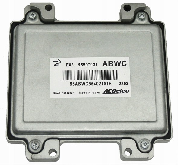 ACDelco E83 55597931 ABWC 86ABWC56402101E ECU ОПЕЛЬ КОРСА D 1.2 E83 55597931 ABWC