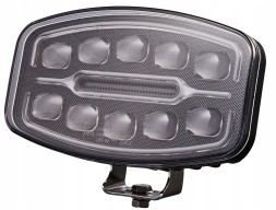 TT Technology TT.11012 СВІТЛОДІОДНА ФАРА 55W ОВАЛЬНА З ПОДВІЙНИМ ДИНАМІЧНИМ ГАБАРИТНИМ СВІТЛОМ
