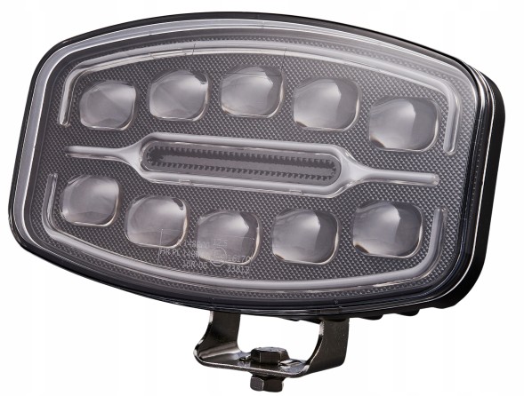 TT Technology TT.11012 СВІТЛОДІОДНА ФАРА 55W ОВАЛЬНА З ПОДВІЙНИМ ДИНАМІЧНИМ ГАБАРИТНИМ СВІТЛОМ