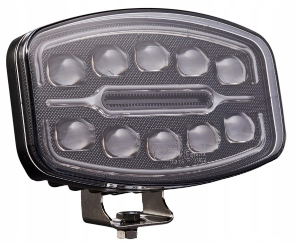 TT Technology TT.11012 СВІТЛОДІОДНА ФАРА 55W ОВАЛЬНА З ПОДВІЙНИМ ДИНАМІЧНИМ ГАБАРИТНИМ СВІТЛОМ