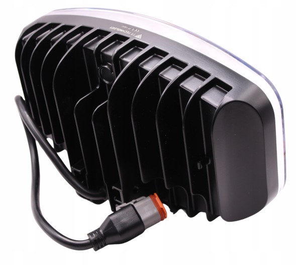 TT Technology TT.11012 СВІТЛОДІОДНА ФАРА 55W ОВАЛЬНА З ПОДВІЙНИМ ДИНАМІЧНИМ ГАБАРИТНИМ СВІТЛОМ