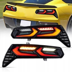 VLAND 25S291-2 z24 mhm Задні ліхтарі комплект тюнінг поворотник Європа чорний Chevrolet Corvette C7 2013-20 Z24