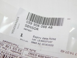 Volkswagen OE 059906088AB Датчик температури вихлопних газів