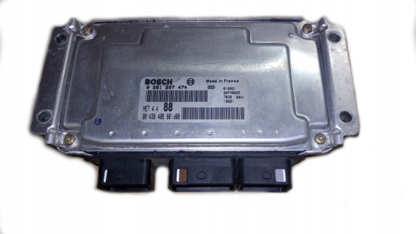 PSA 0261207474 9643840680 CZYSTY przygotowany w SDK Блок керування двигуном 0261207474 9643840680 ЧИСТИЙ або ЗАПИШУ