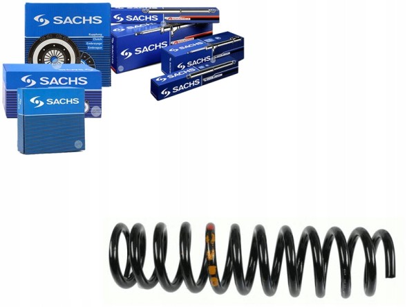 Sachs SAC997 262/RS2 Пружина підвіски sachs 1243212204 a 813 955 106
